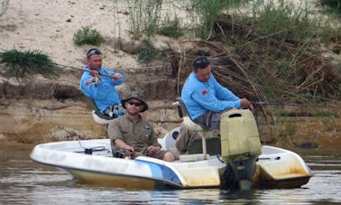 Profitez de la pêche à Pretoria, en Afrique du Sud, sur Dinghy