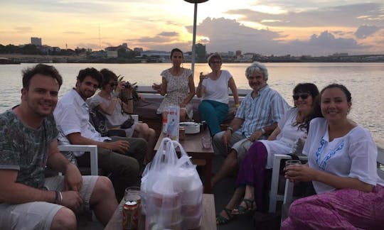 Sunset Cruise in Phnom Penh, Cambodia