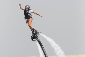 Flyboarding Over the Water in Dubai, UAE