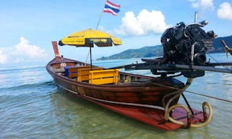 Charter a Longtail Boat in Phuket, Thailand