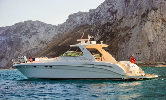 Charter 54' Sea Ray 540 Sundancer Luxury Yacht in Gibraltar