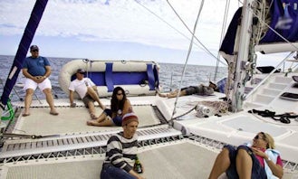 Ocean Sailing Charters on Knysna 440 Sailboat for 12 Person