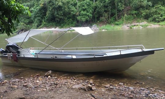 Enjoy Fishing in Gerik, Perak on Dinghy