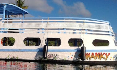 Glass Bottom Tour Boat & BBQ in Western Tobago