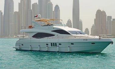 Dubai Charter 77ft Majesty Luxury Mega Yacht