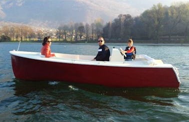 Rent an Electric Boat in Colico Piano, Lombardia