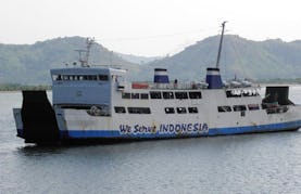 Public Ferry in Indonesia