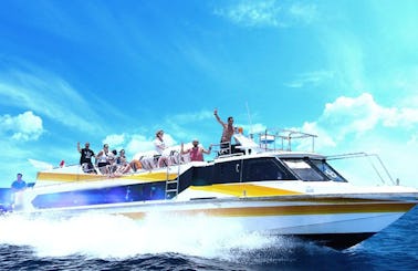 Luxury Fast Boat Rides for 80 Person in Bali, Indonesia