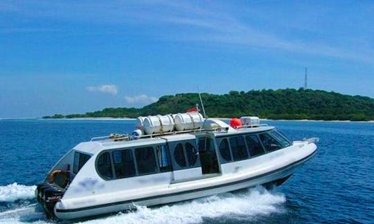 Speedboat Trips for 40 Person from Bali and the Lombok/Gili Island, Indonesia