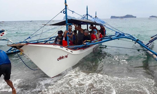 Beautiful Traditional Boat For Charter In San Felipe, Philippines