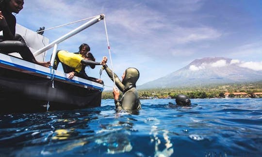 Buceo en bali indonesia