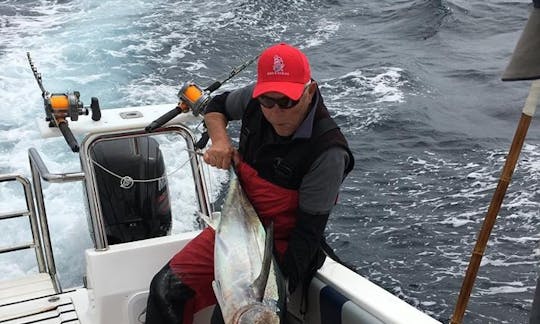 A Relaxing Fishing Trip in Cape Town, South Africa on Center Console