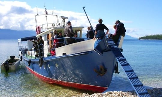 "Nikola" Trawler Charters in Lake Baikal, Russia