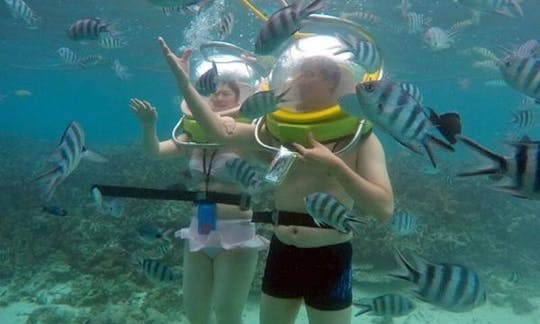 Enjoy Sea Walking in Flacq, Mauritius