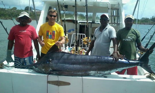 Daily Fishing Trip in Grande Riviere Noire, Mauritius on Sport Fisherman