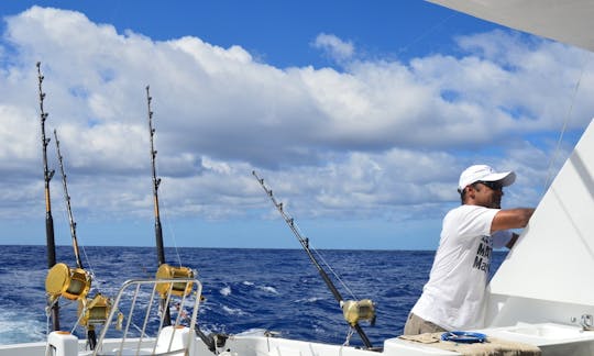 Daily Fishing Trip in Grande Riviere Noire, Mauritius on Sport Fisherman