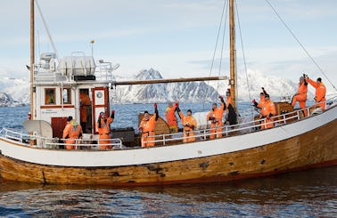 Charter MS Symra Trawler in Svolvær, Norway