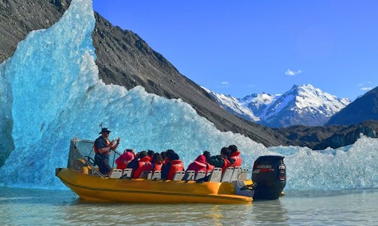 RIB Wildlife Tours dans le parc national du mont Cook, Nouvelle-Zélande