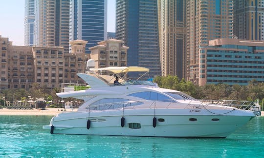 56ft Majesty Power Mega Yacht Charter in Dubai, UAE
