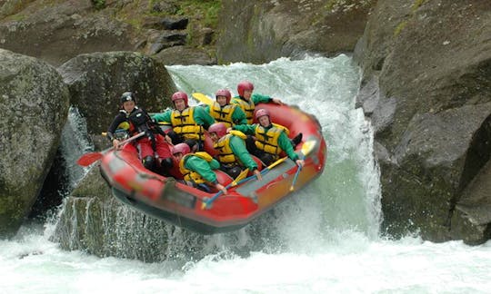 Rafting in Rotorua, New Zealand