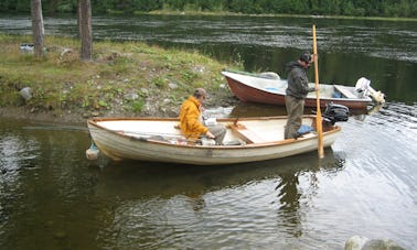 Enjoy Fishing in Jämtlands län, Sweden on Dinghy