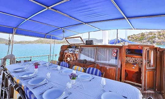 Charter 72' Kasapoglu 2 Gulet in Antalya, Turkey