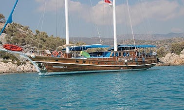 Charter 92' Kasapoglu 5 Gulet in Antalya, Turkey