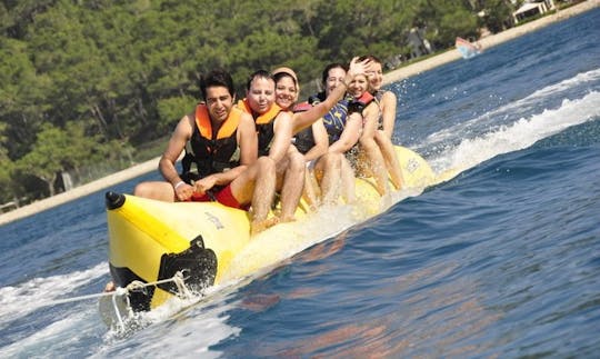 Awesome Banana Ride in Antalya, Turkey!