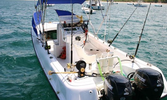 22’ Boston Whaler Fishing Charter in Tamarindo, Costa Rica