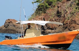 Enjoy Fishing in Guanacaste,Costa Rica on 29' Happy Ending Center Console