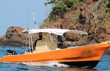 Enjoy Fishing in Guanacaste,Costa Rica on 29' Happy Ending Center Console