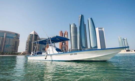 Enjoy Fishing in Abu Dhabi, United Arab Emirates with Captain Naman