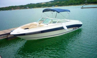 Frank's Boats on Lake Travis - 21 ft Blue Sea Ray with toys and awesome stereo. Have a BLAST on the Lake!!!