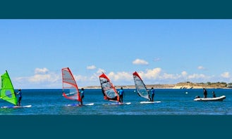 Windsurfing in Puerto Madryn, Argentina