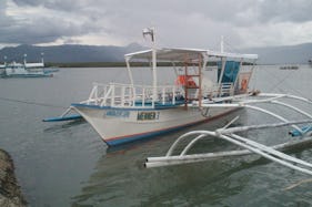 Charter "Menen 3" our Traditional Boat in Bais City, Philippines