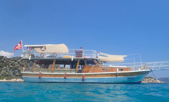 Enjoy Boat Tours and Sightseeing in Antalya, Turkey to Kekova Island and Simena Village