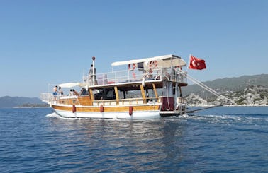 Enjoy Boat Tours and Sightseeing in Antalya, Turkey to Kekova Island and Simena Village