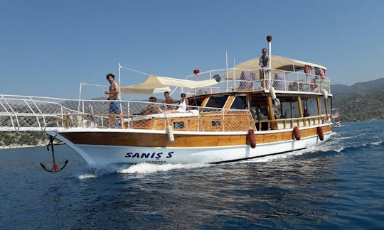 Enjoy Boat Tours and Sightseeing in Antalya, Turkey to Kekova Island and Simena Village