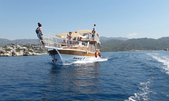 Enjoy Boat Tours and Sightseeing in Antalya, Turkey to Kekova Island and Simena Village