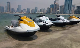 See Dubai's Skyscrapers From the Water on a jet ski rental