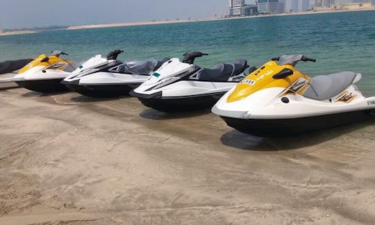 See Dubai's Skyscrapers From the Water on a jet ski rental