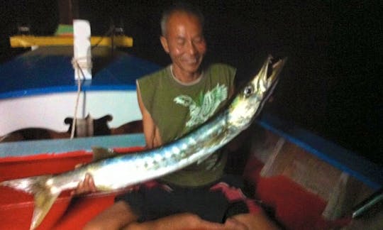 FISHING in Phuket, Thailand on Traditional Boat