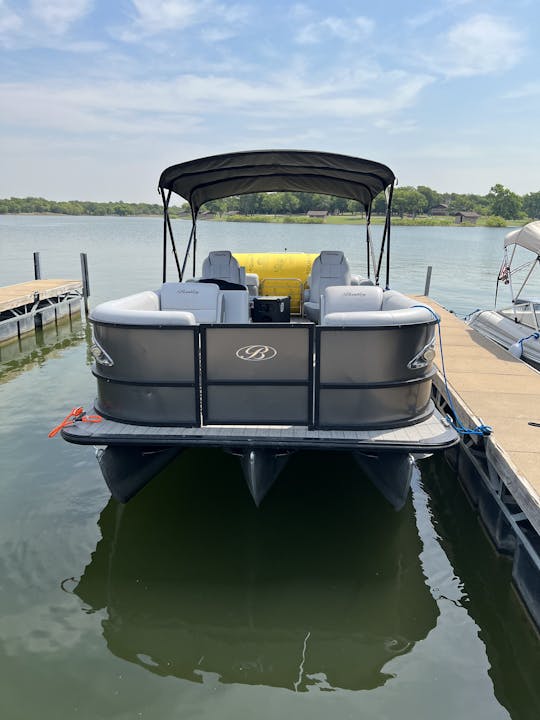 Cooperativas. Cruzadores servindo o Lago Lewisville | Bentley 220 Elite Admiral Pontoon