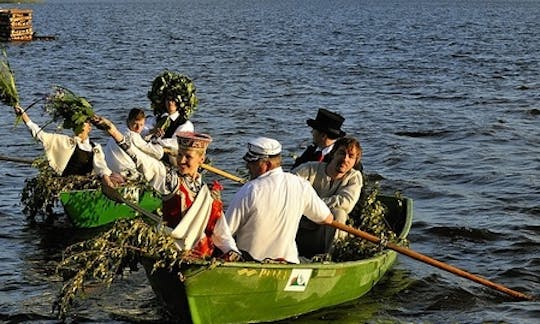 Rent a Row Boat in Ikšķile, Latvia