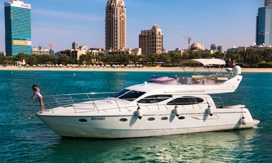 Charter a 55' Carnevali Italian Yacht From Dubai