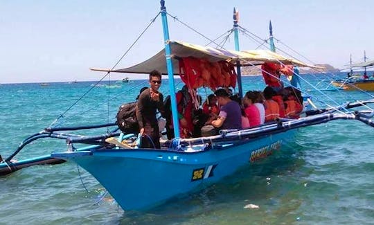 Daily Bangka Trips around Zambales Coast for 20 People!