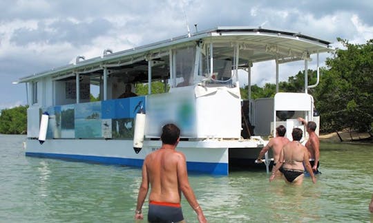 "Taonaba" Eco Tours on Houseboat in Deshaies, Guadeloupe