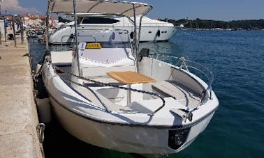 Center Console for 12 People Ready to Rent in Poreč, Croatia