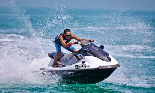 Have fun flying over the waves on a jet ski rental in Dubai