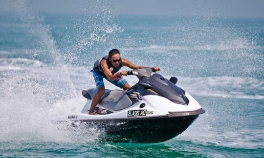 Have fun flying over the waves on a jet ski rental in Dubai